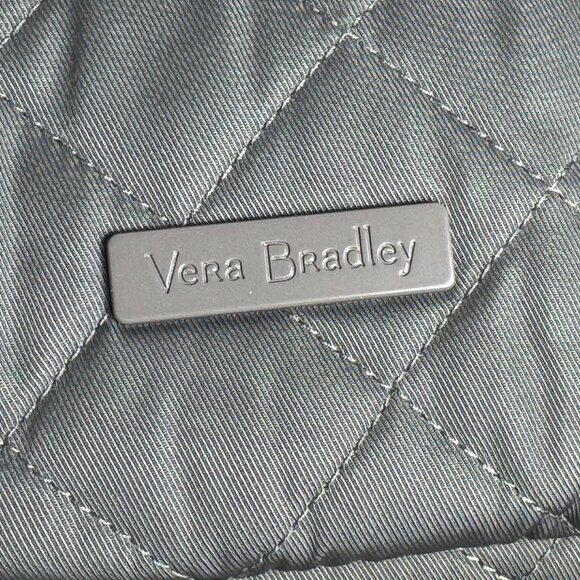 Vera Bradley Small Backpack in Performance Twill Shadow Gray NWT